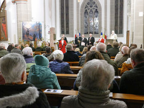 Hubertusandacht in St. Crescentius (© Karl-Franz Thiede)